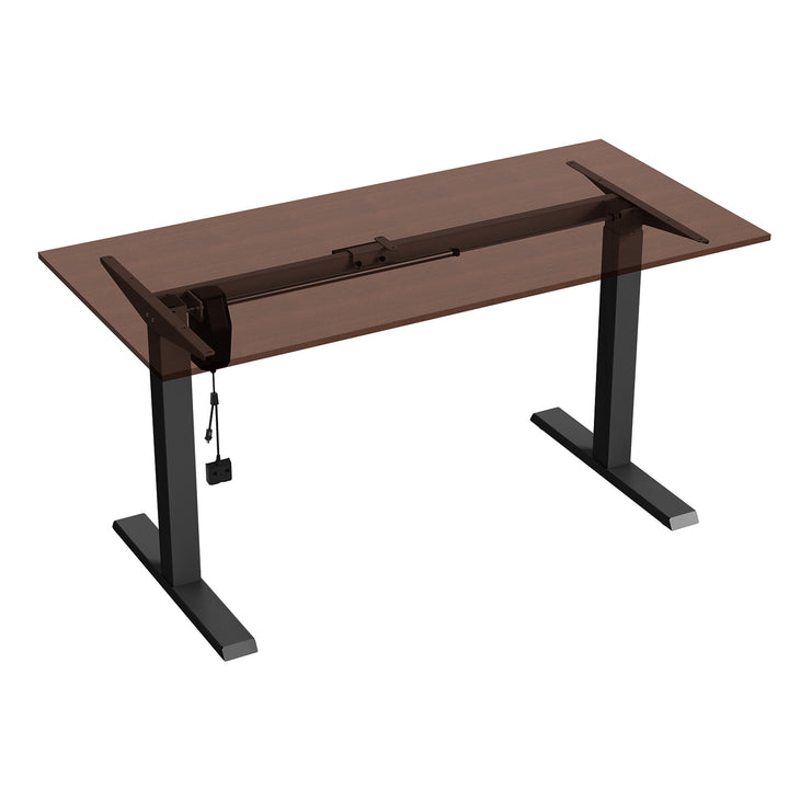 Ergo Office ER-403B Sit-stand Desk Table Frame Electric Height Adjustable Desk Office Table Without Table Top Black