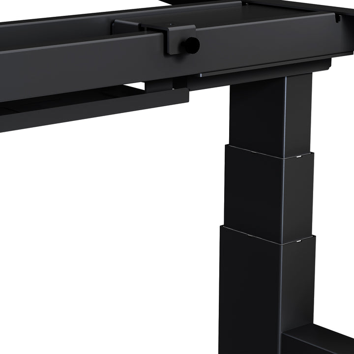 Ergo Office ER-404B Electric Double Height Adjustable Standing/Sitting Desk Frame without Desk Tops Black