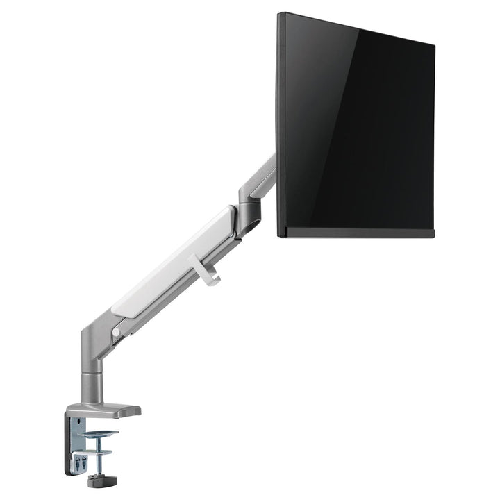 Supporto da scrivania per monitor Ergo Office grigio, con molla, 17"-32", 9 kg, ER-405G