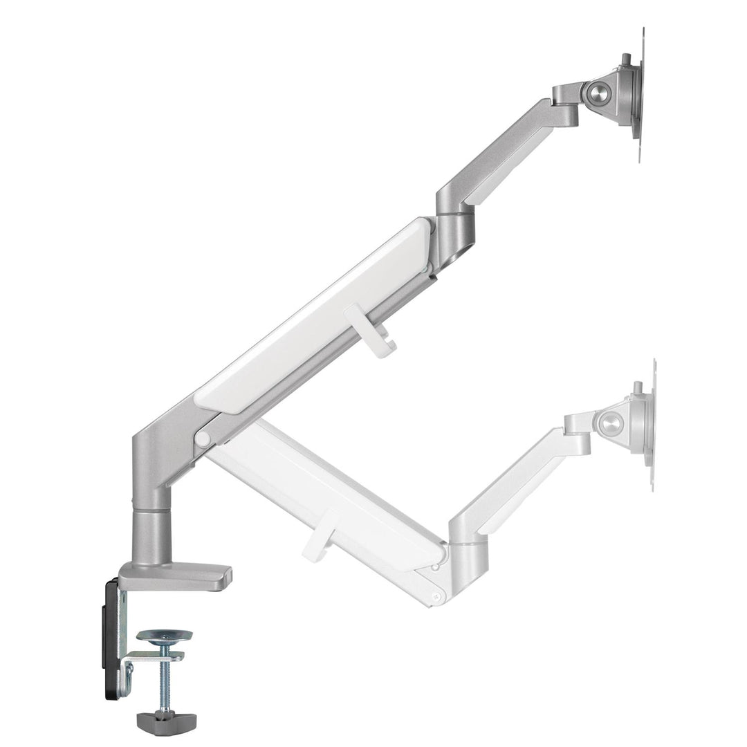 Ergo Office ER-405G Monitorhalterung, Tischhalterung, schwenkbar, neigbar, drehbar, 13" - 32", VESA Universal