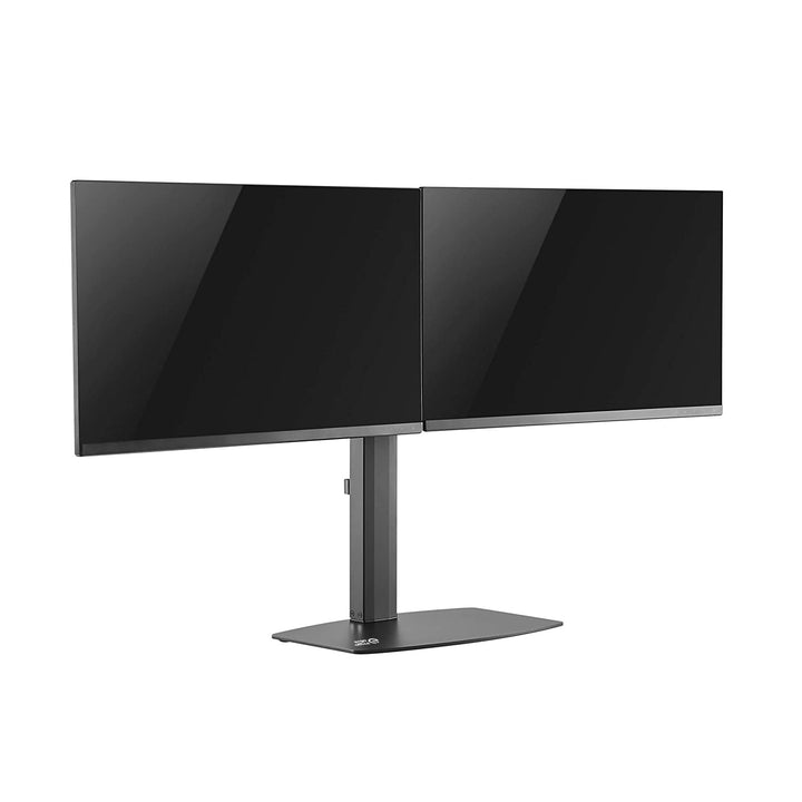 ERGOOFFICE  - ER-411 Universele 2 x Monitor Beugel - Vrijstaand voor Twee Monitoren 17" - 27'' 2 x 6kg