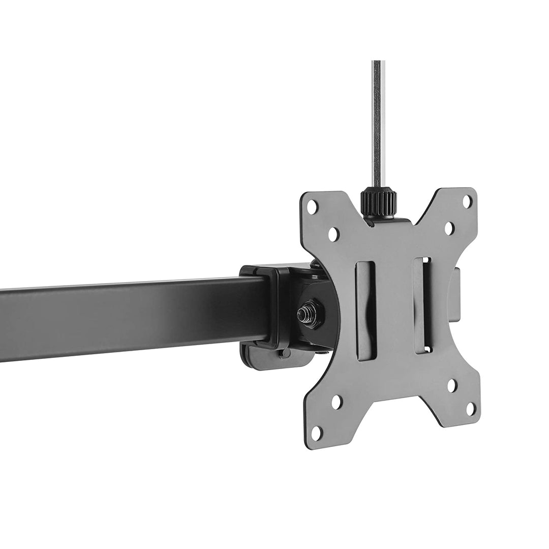 ERGOOFFICE ER-411 Universal 2 x Monitor Bracket Holder Free Standing for Two Monitors 17" - 27'' 2 x 6kg