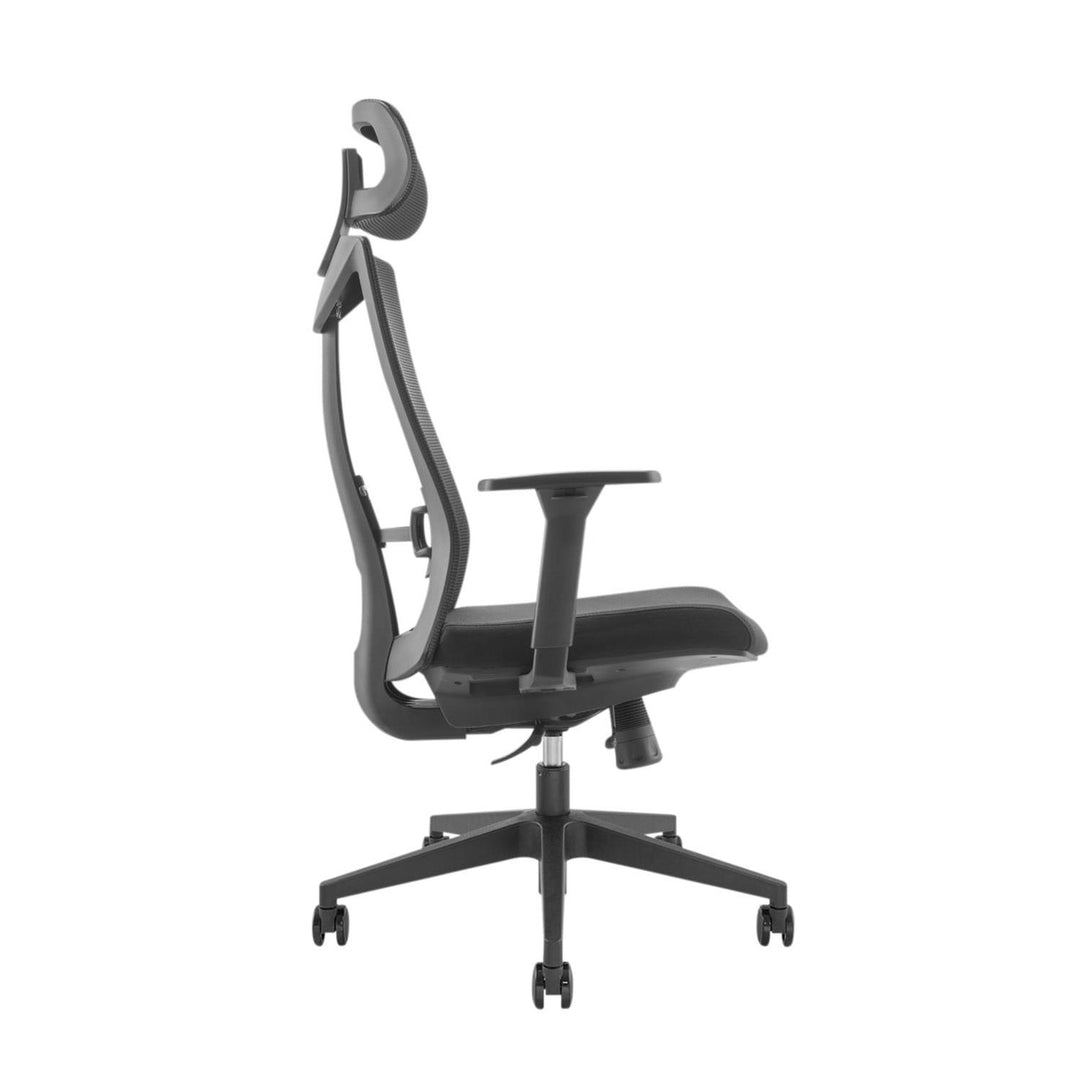 Ergo Office – chaise ergonomique de bureau à domicile, roues réglables, accoudoir pivotant en maille, Durable