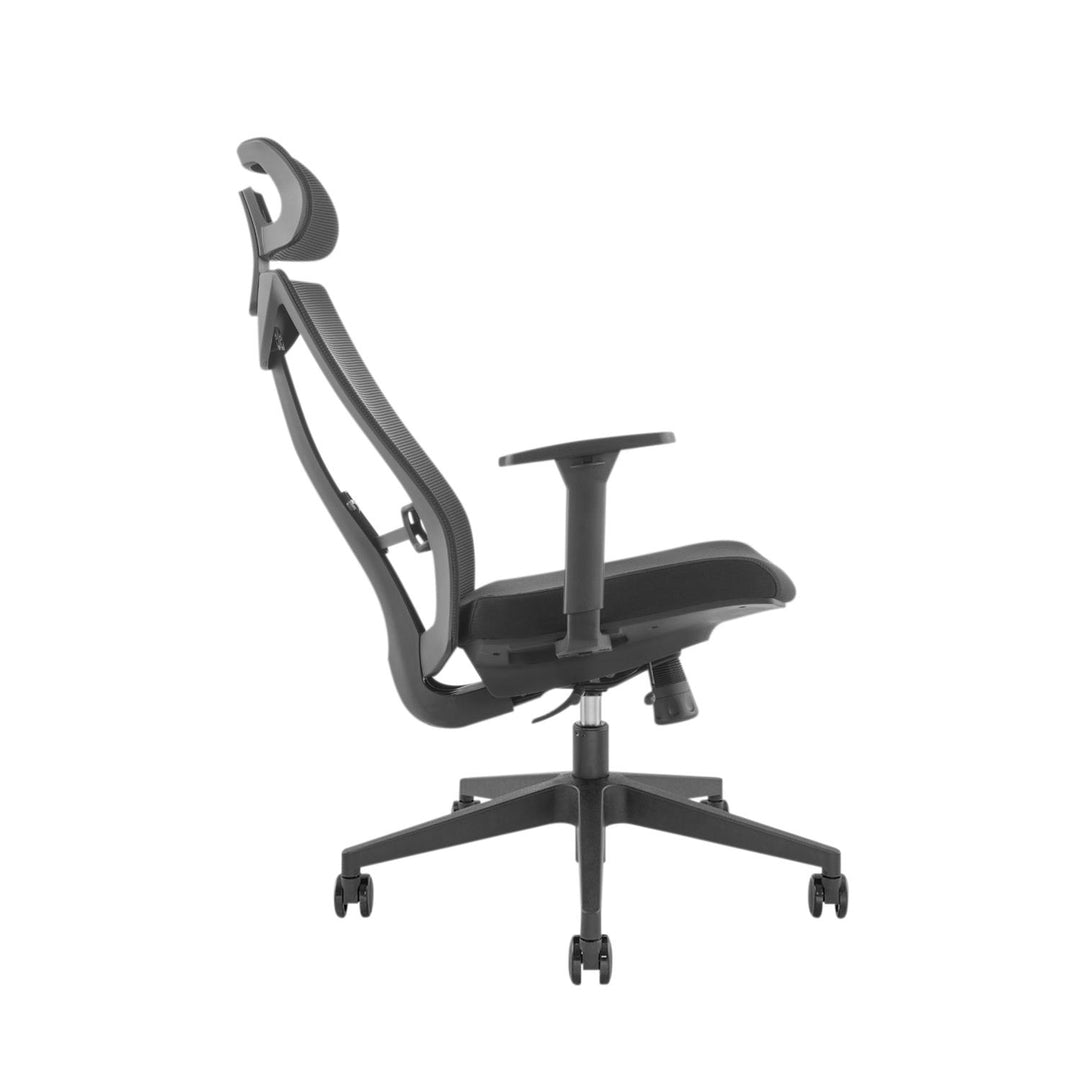 Ergo Office – chaise ergonomique de bureau à domicile, roues réglables, accoudoir pivotant en maille, Durable