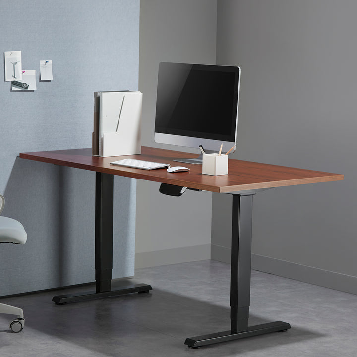 Bureau électrique Ergo Office sans plateau, pour le travail debout et assis, max. 125kg, hauteur max. 1280mm, écran tactile, ER-422