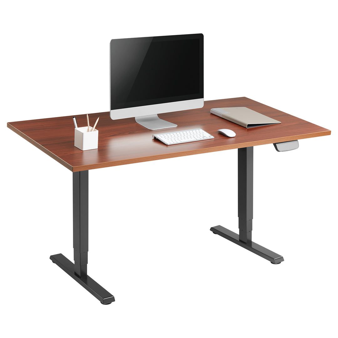 Bureau électrique Ergo Office sans plateau, pour le travail debout et assis, max. 125kg, hauteur max. 1280mm, écran tactile, ER-422