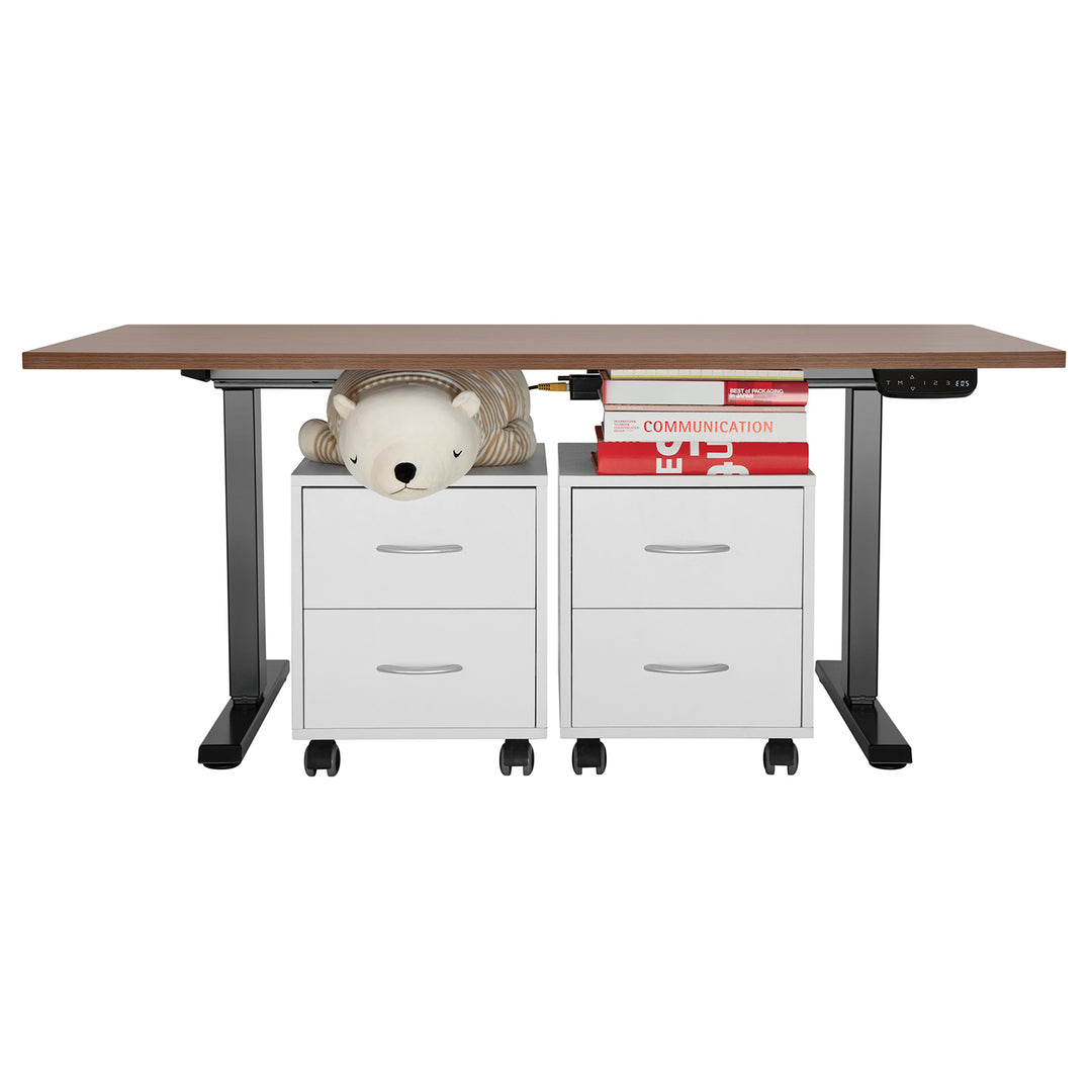 Bureau électrique Ergo Office sans plateau, pour le travail debout et assis, max. 125kg, hauteur max. 1280mm, écran tactile, ER-422