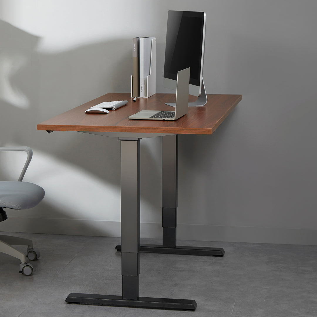 Bureau électrique Ergo Office sans plateau, pour le travail debout et assis, max. 125kg, hauteur max. 1280mm, écran tactile, ER-422