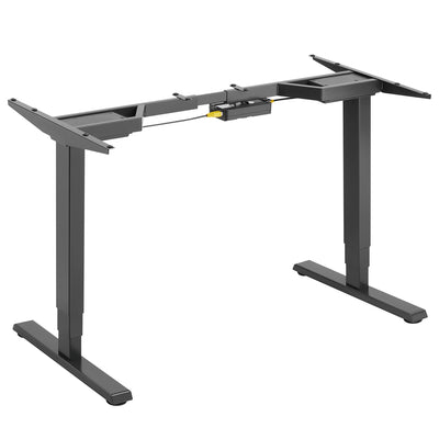 El panel táctil ajustable de la altura eléctrica del marco del escritorio se sienta el soporte sin la oficina de mesa