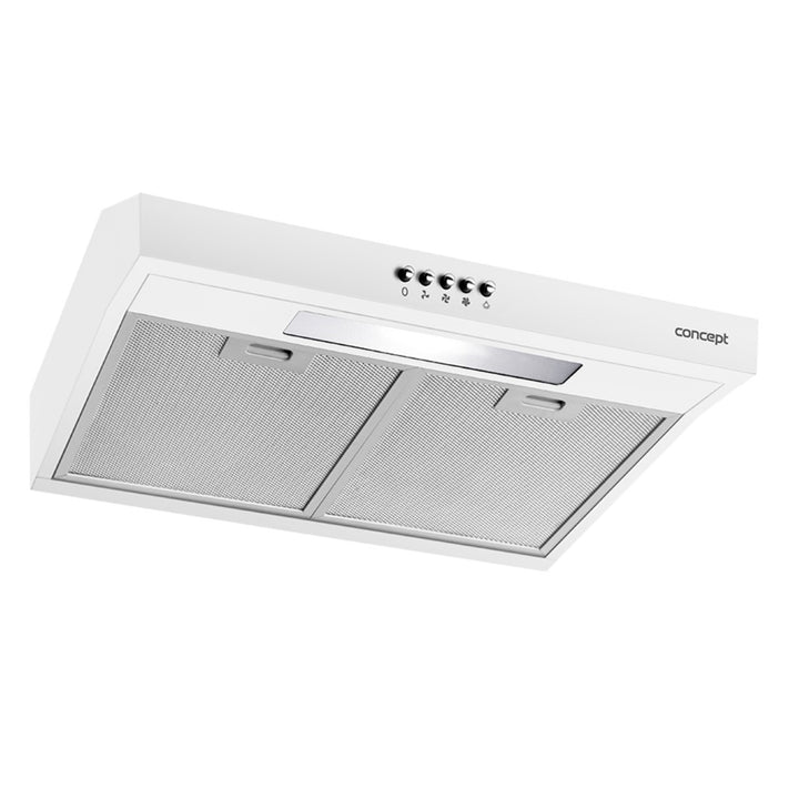 Cappa sottopensile da 50cm Concept OPP1250wh con filtro grassi