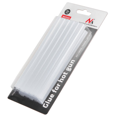 Maclean MCE434 12x Hot Glue Sticks Transparante Lijm Sticks voor Heet Lijmpistool DIY Ambachten en Reparaties Hot 150x11mm