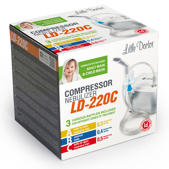 Inhalateur à piston Little Doctor LD-220C 10 ml 20 min.