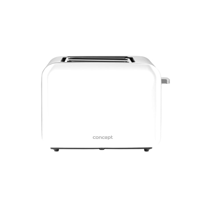 Concept TE2051 stainless steel toaster matt white