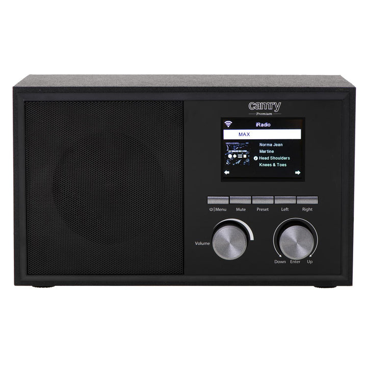 Camry CR 1180 DAB Wi-Fi Internet Radio With Over 20,000 Stations Worldwide AUX Headphone Jack