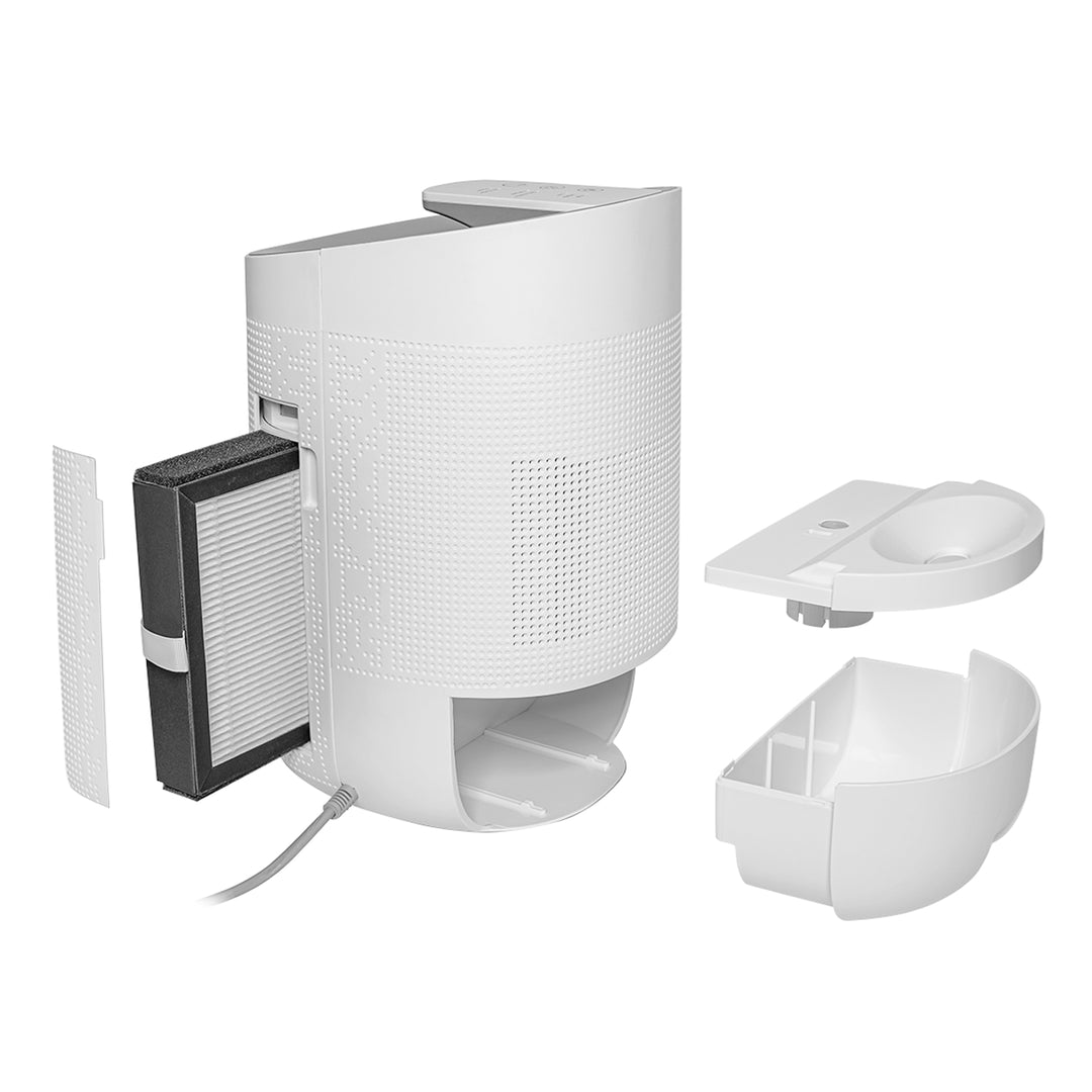 Concept perfect air ov1200 déshumidificateur et purificateur d'air - 750 ml / jour pour pièces jusqu'à 25 m² filtre tertiaire HEPA