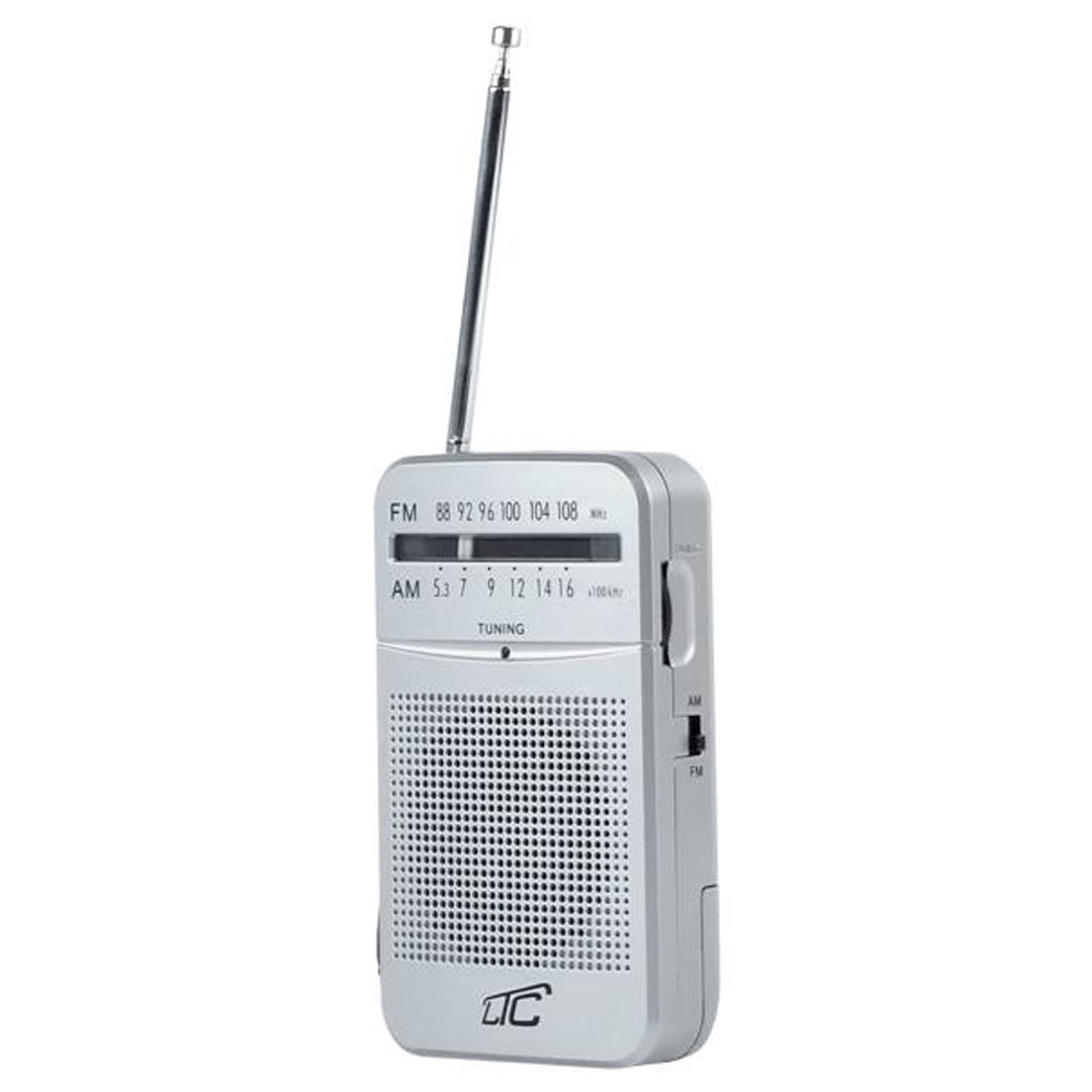 LTC Retro Lega portable radio with a telescopic antenna
