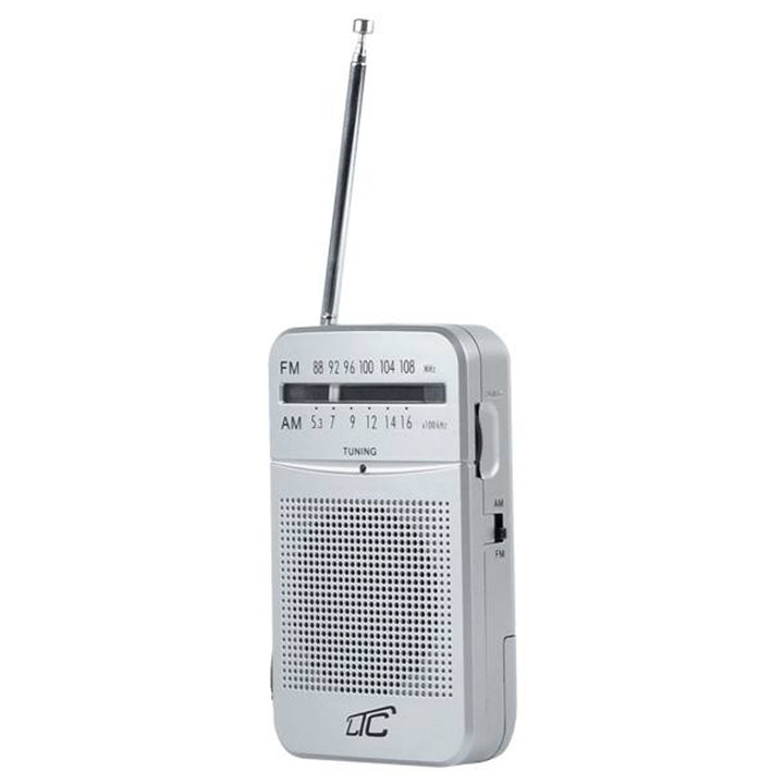 LTC Retro Lega portable radio with a telescopic antenna