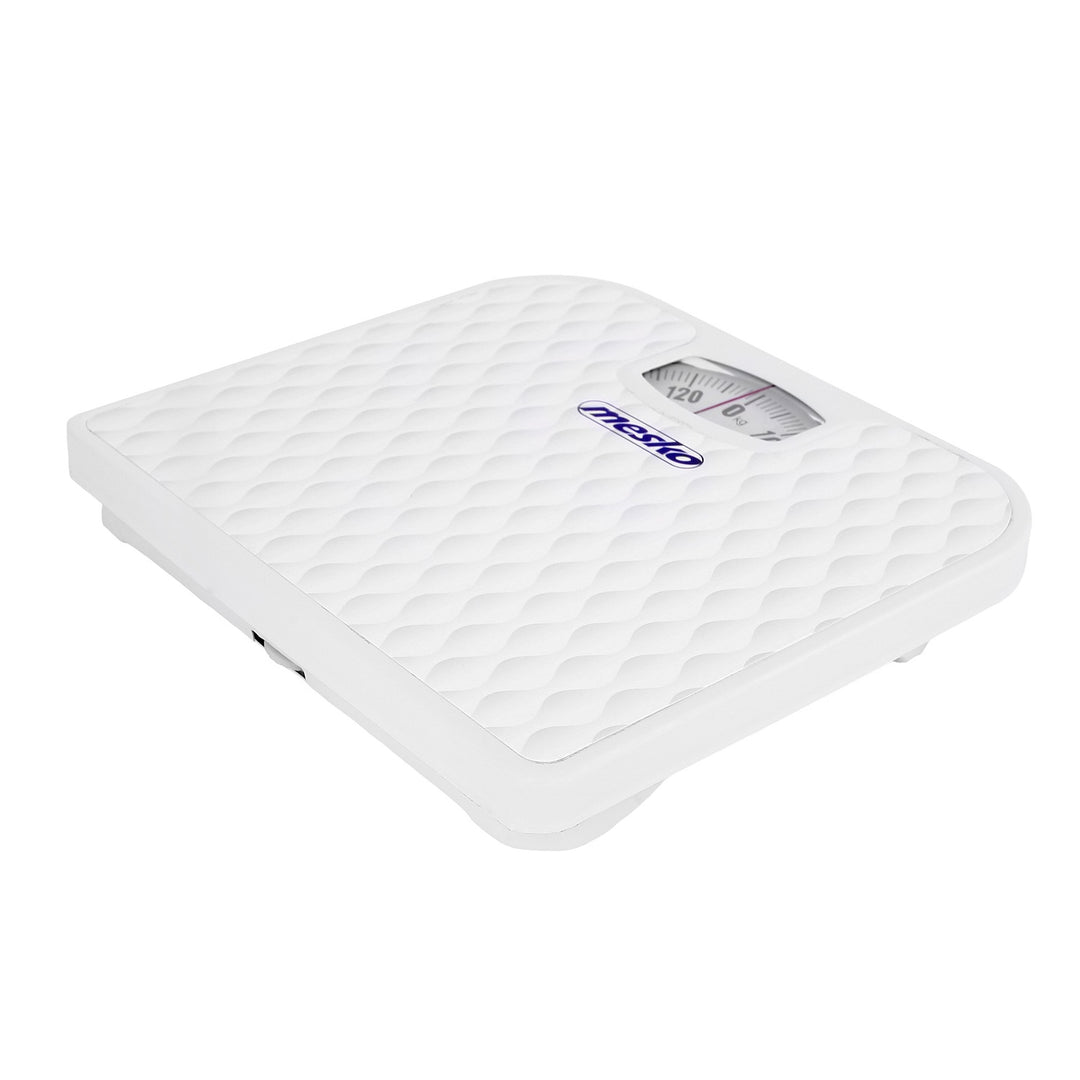 Mesko Mechanical Analog Bathroom Scale Up to 130kg Personal Easy to Callibrate