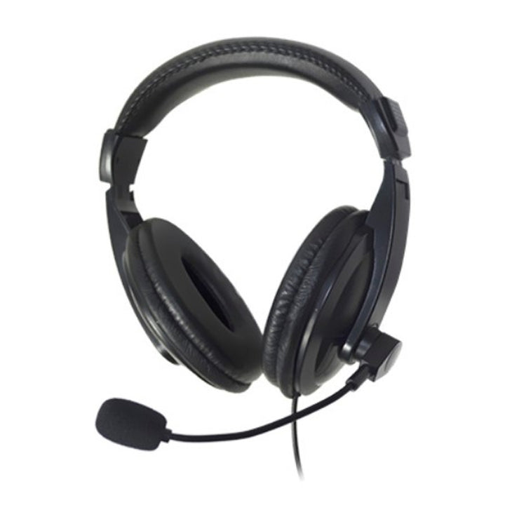 SK-608 stereohoofdtelefoon met microfoon on-ear koptelefoon 3,5 mm super bass geluidsvolumeregeling voor thuiskantoor