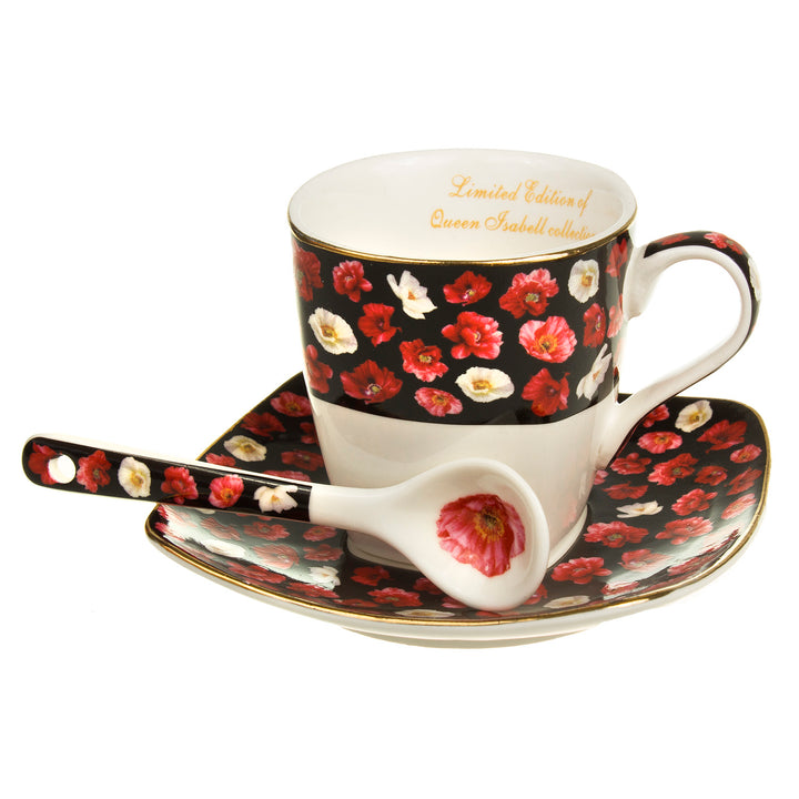 SET TAZZA ESPRESSO IN PORCELLANA CON PIATTINO Per natale