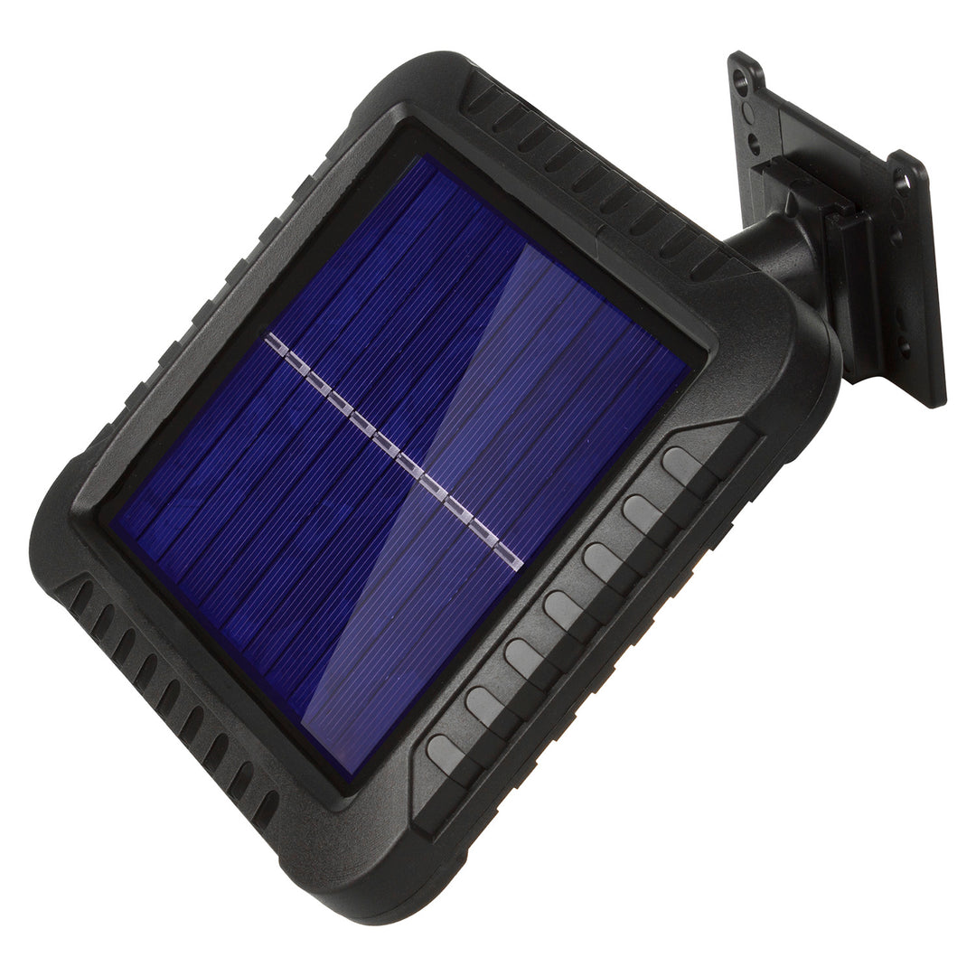 Foco LED solar con sensor de movimiento, aplique solar Maclean MCE438