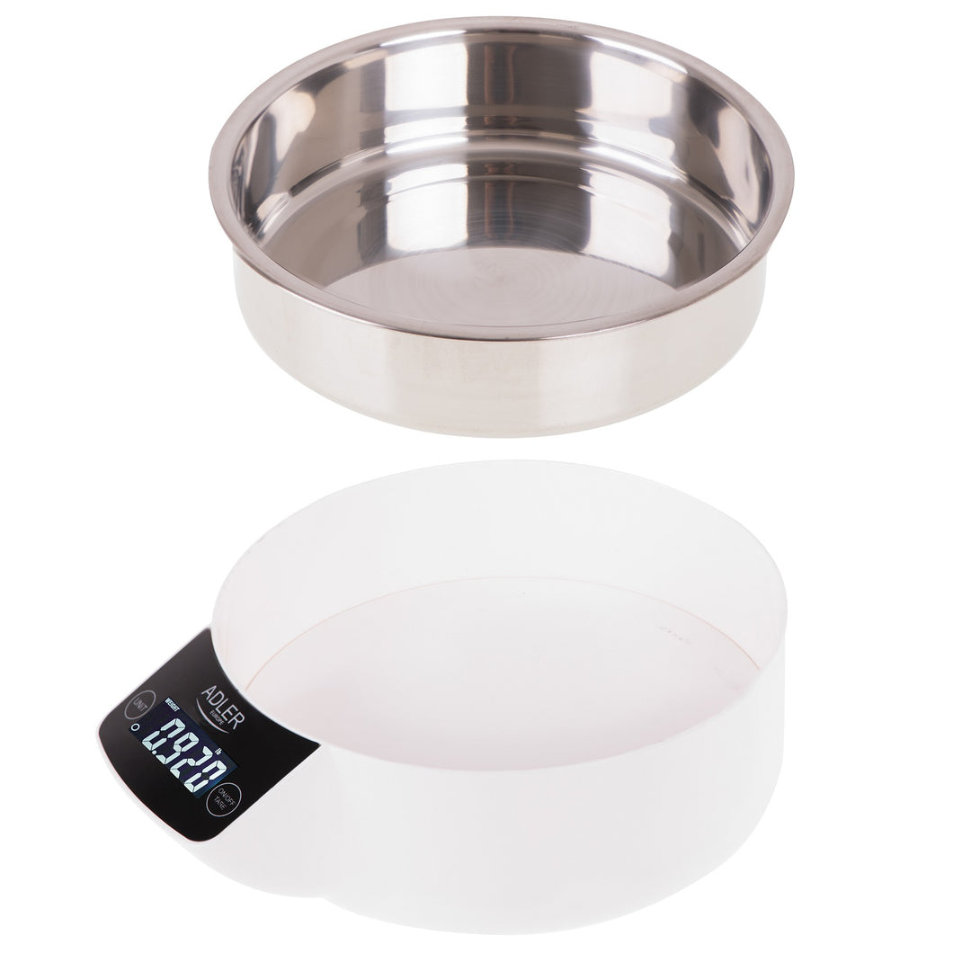 Adler AD 3166 Báscula de cocina con capacidad de plato: 900 ml