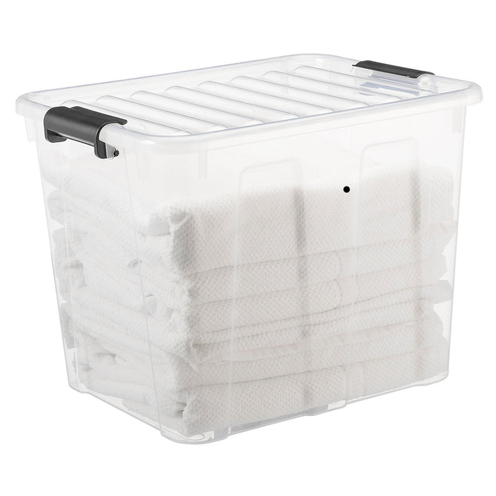 Un récipient avec couvercle Plast Team Home Box 40L - des solutions pratiques et un design unique