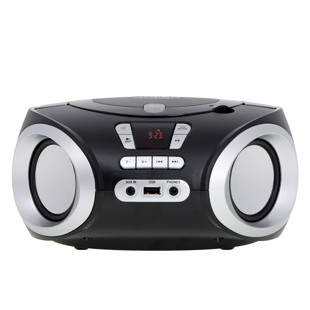 Adler AD 1181 Boombox Portable CD Radio Player USB MP3 AUX CD Headphone Input LCD Screen