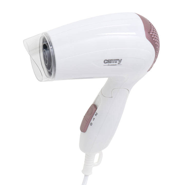 Camry CR 2254 Hair Dryer 1200W 2 Power Levels Foldable Handle Lightweight