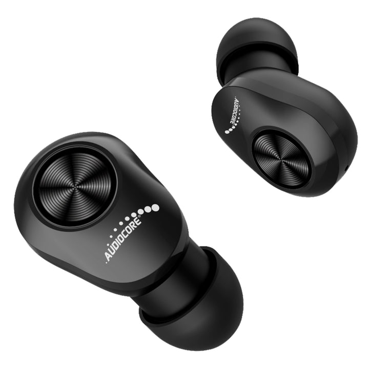 Audiocore AC580 TWS Bluetooth in ear Headphones met Charging Station en geïntegreerde microfoon touch technologie draadloze oortelefoons ware draadloze stereo BT5.1 opladen doos met display