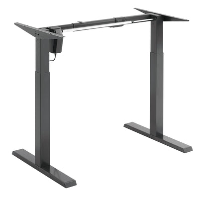 Sit Stand Frame Desk Elettrico Altezza Regolabile 80kg Office Senza Tabletop