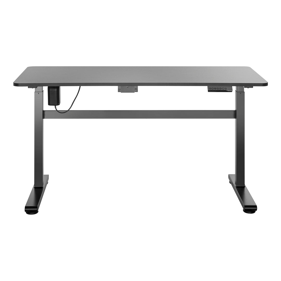 Ergo Office ER-434 Electric Height Adjustable Sit-Stand Desk with Desk Top Gray