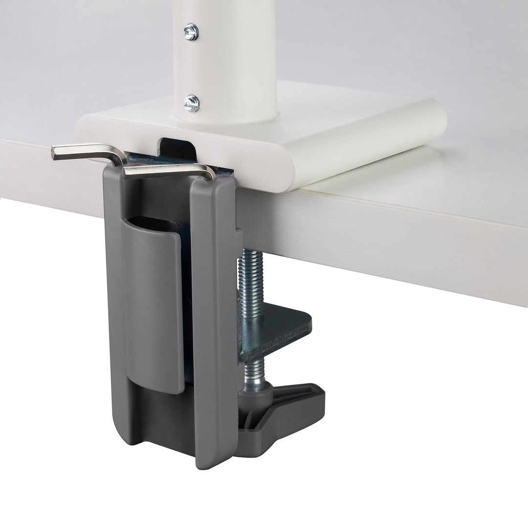 Ergo Office ER-437 Monitor Holder Bracket Double Arm Universal LCD LED 17" - 32" VESA Adjustable 9kg