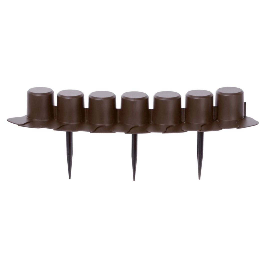 Prosperplast 5905197140070 Garden palisade, lawn edging with raid IPAL7 4.05m brown