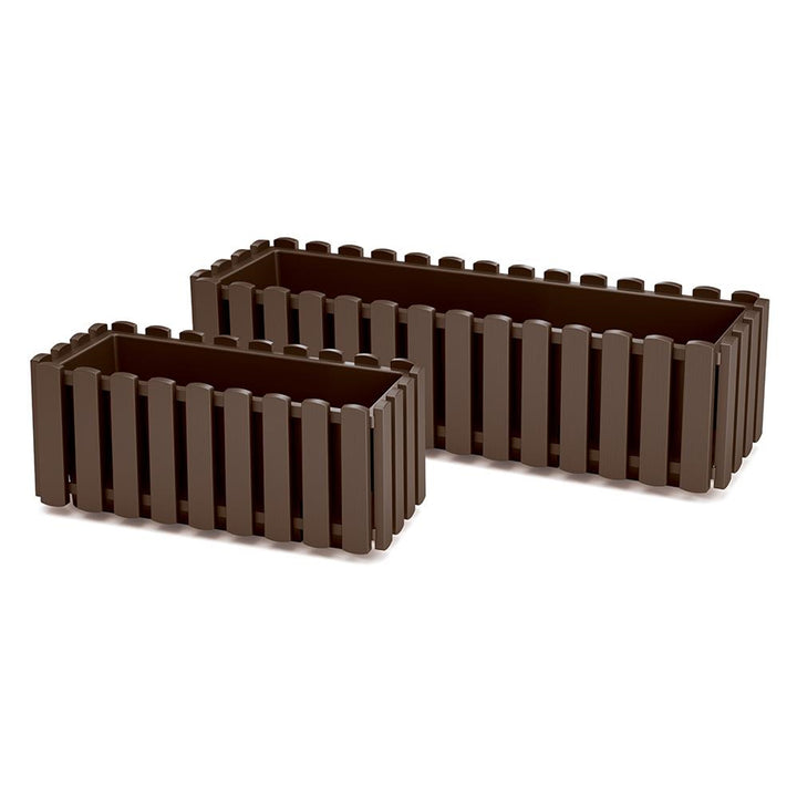 Prosperplast Boardee Fencycase boîte de balcon marron DDEF600-R222