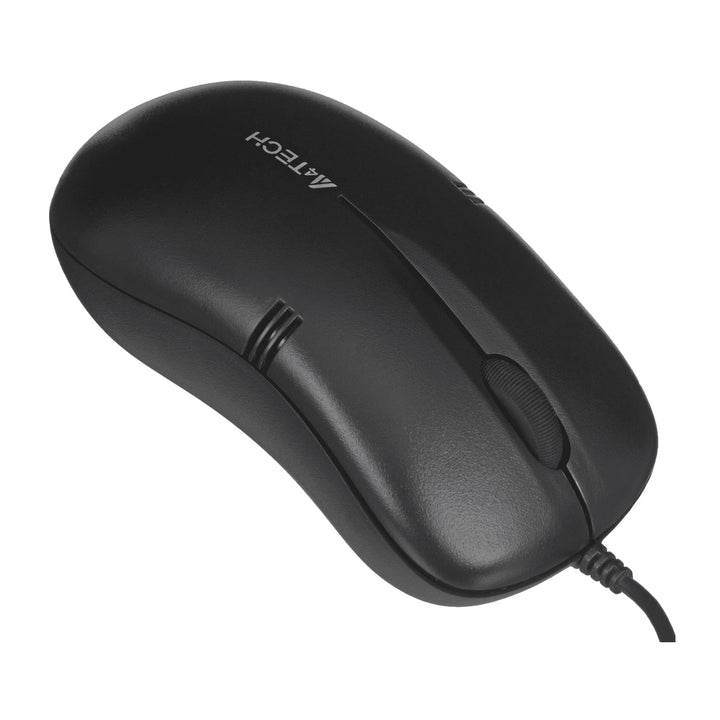 A4Tech schwarz USB kabelgebundene optische Maus 1200 DPI OP-560 NU