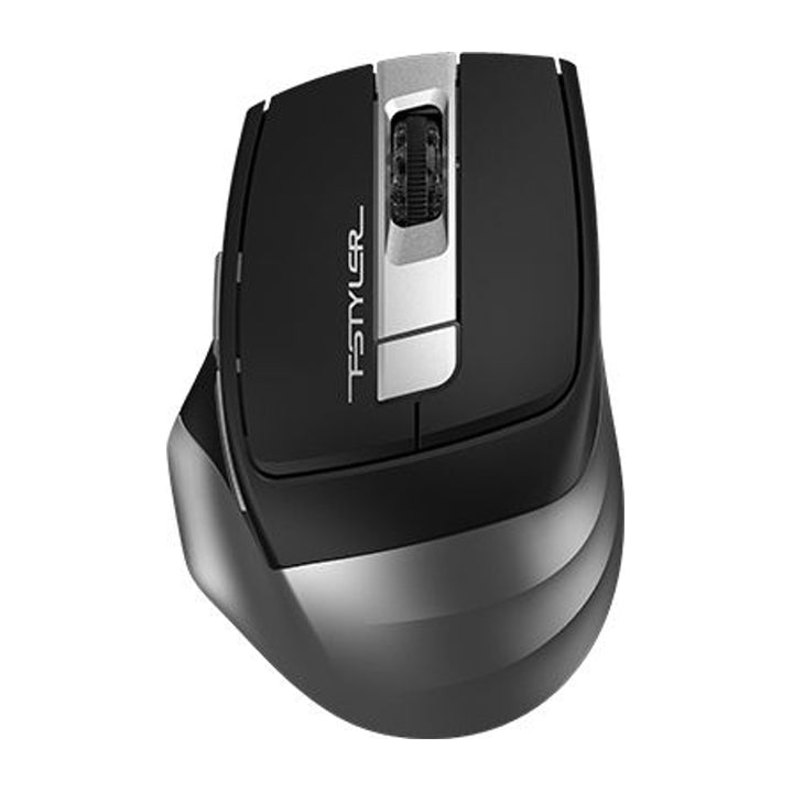 A4 TECH A4TMYS46717 Mouse Bluetooth Wireless 2.4GHz Optical 2000 DPI Battery Scroll Windows Ergonomic