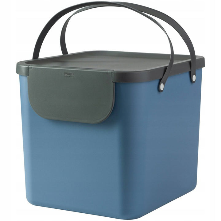 Rotho Albula waste bin 40L blue