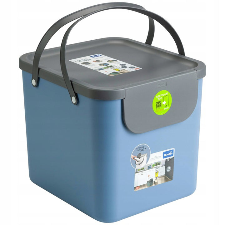 Rotho Albula afvalbak 40L blauw