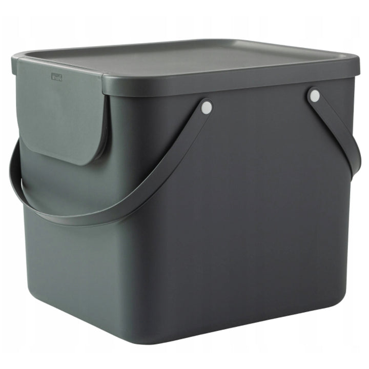 Rotho Albula waste bin 40L gray