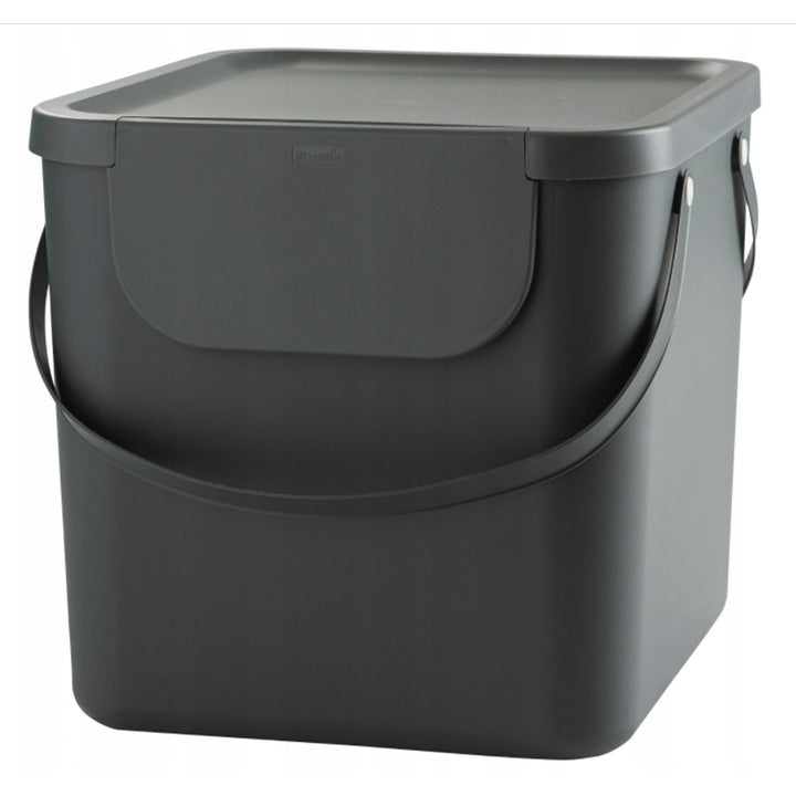 Rotho Albula waste bin 40L gray