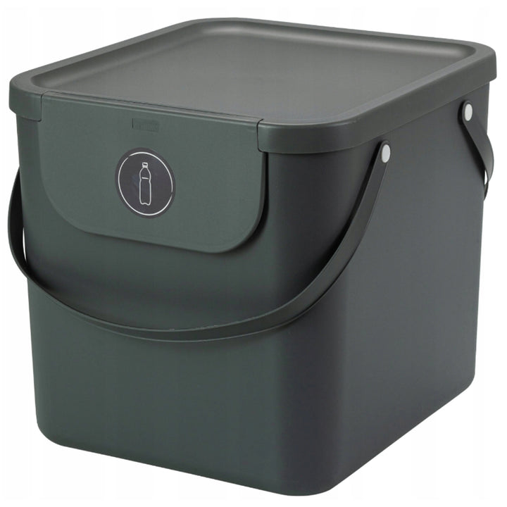 Rotho Albula waste bin 40L gray