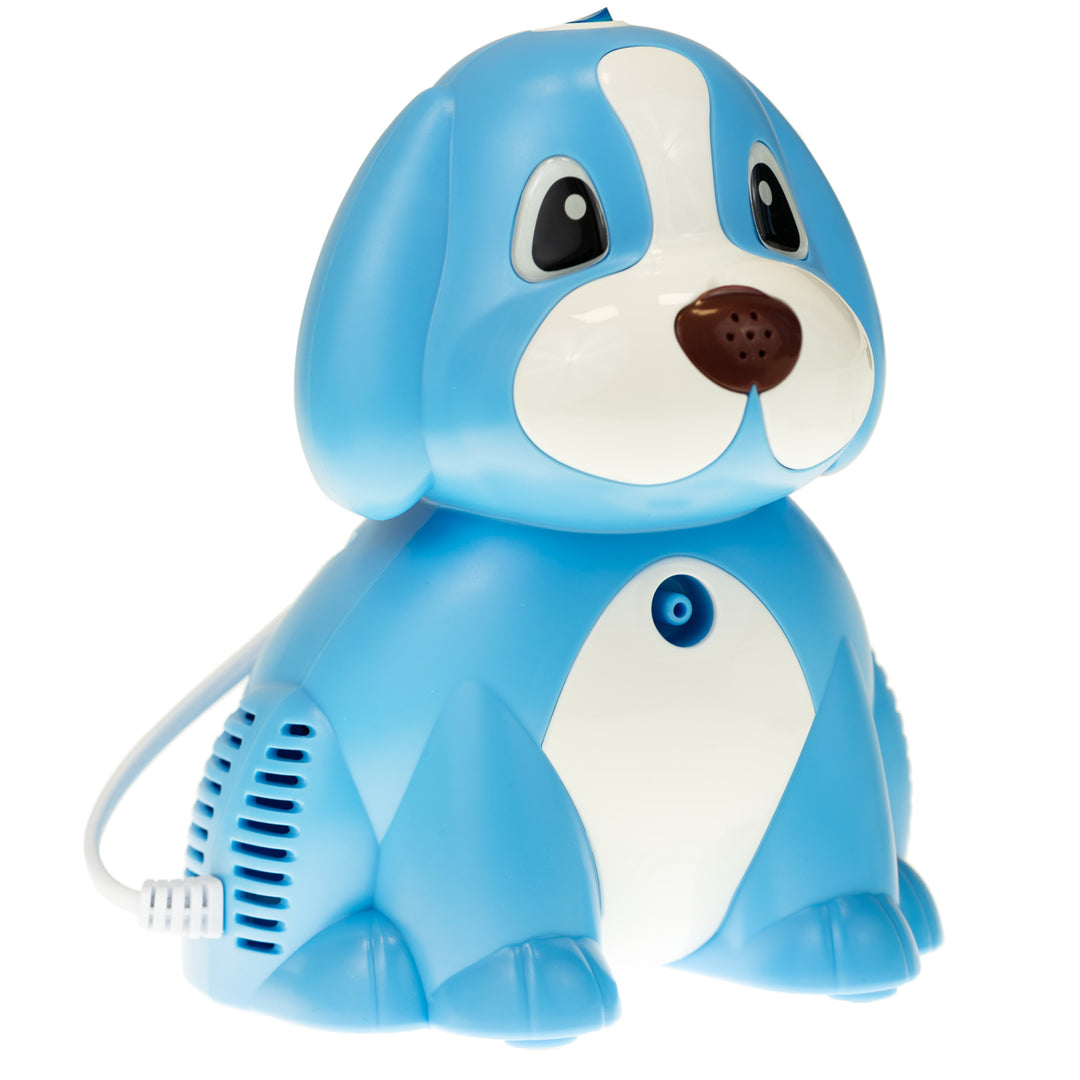 Inhalateur électrique pour chiot, ensemble d'inhalateur pour chien pour enfants en bleu, ensemble complet