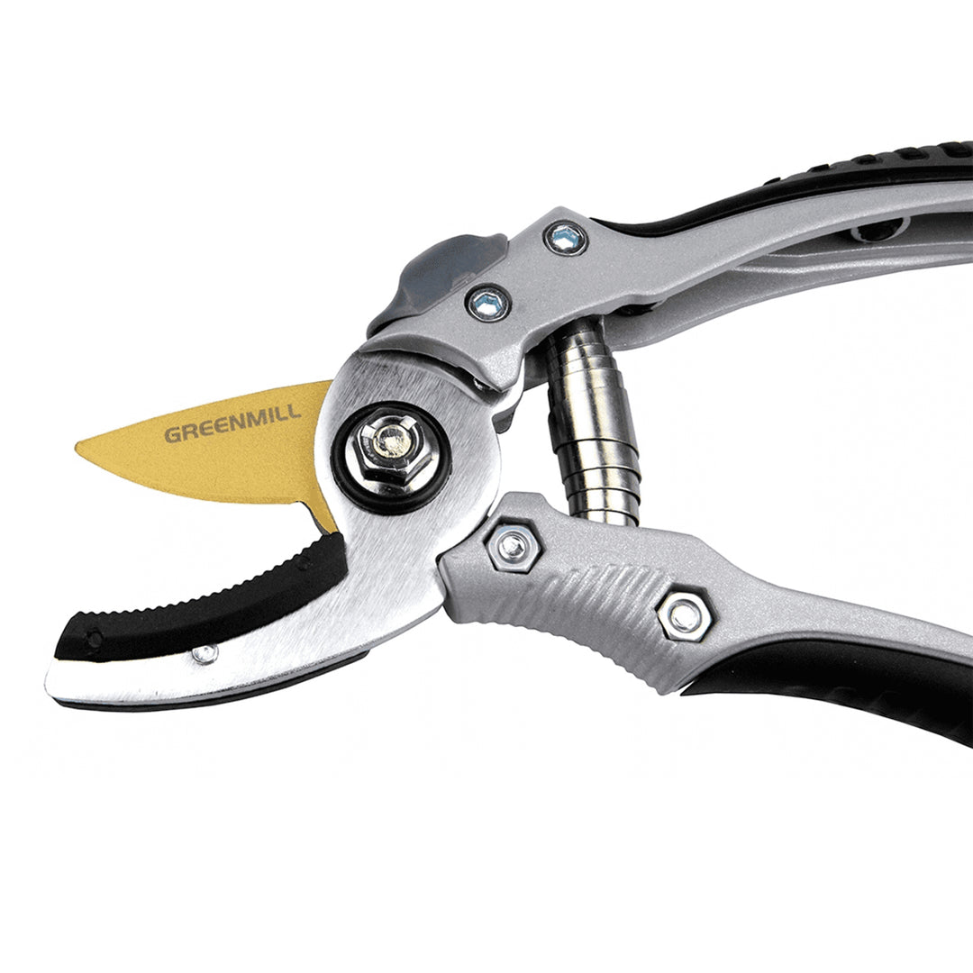 Greenmill UP0062T Garden Secateurs Pruner Pruning Scissors Steel Trimming Zweig Cutter Tool