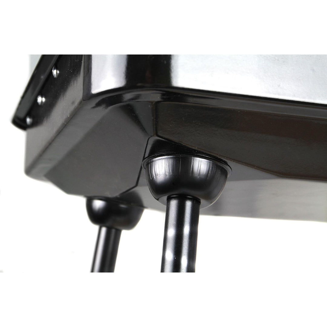 Master Grill MG905 Rectangular Grill Cart with Side Board Barbecue Trolley 58x38cm