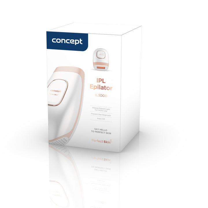 Concept Perfect Skin IPL epilator 2 modes 5 intensity levels IL3000