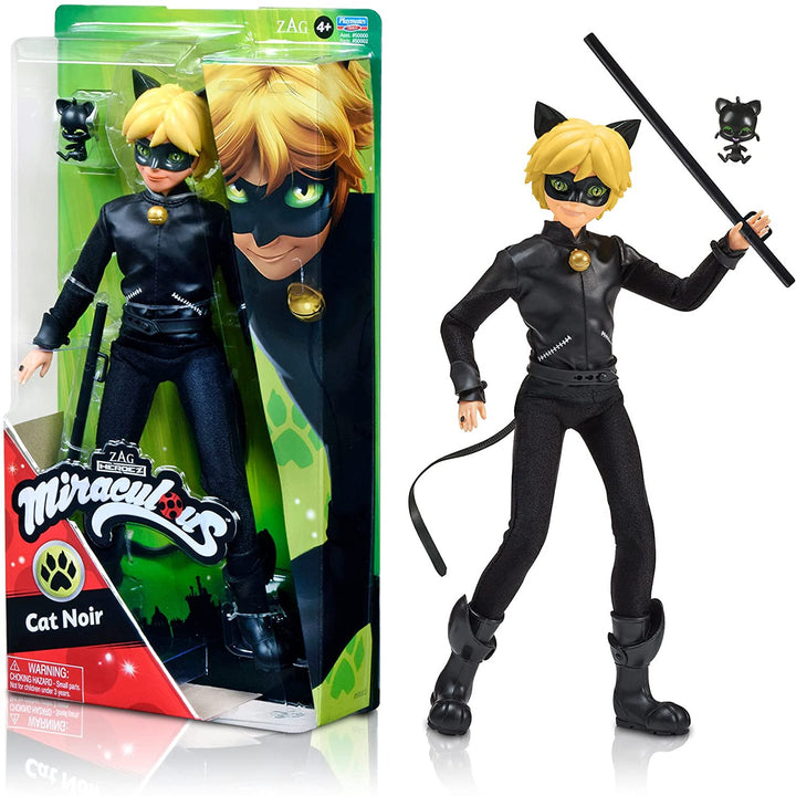 Poupée Chat Noir Miraculous Les aventures de Ladybug et Chat noir