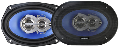 Peiying PY-AQ694 6 "9" 150W Car Speaker Peiying 2-Way Deep Bass