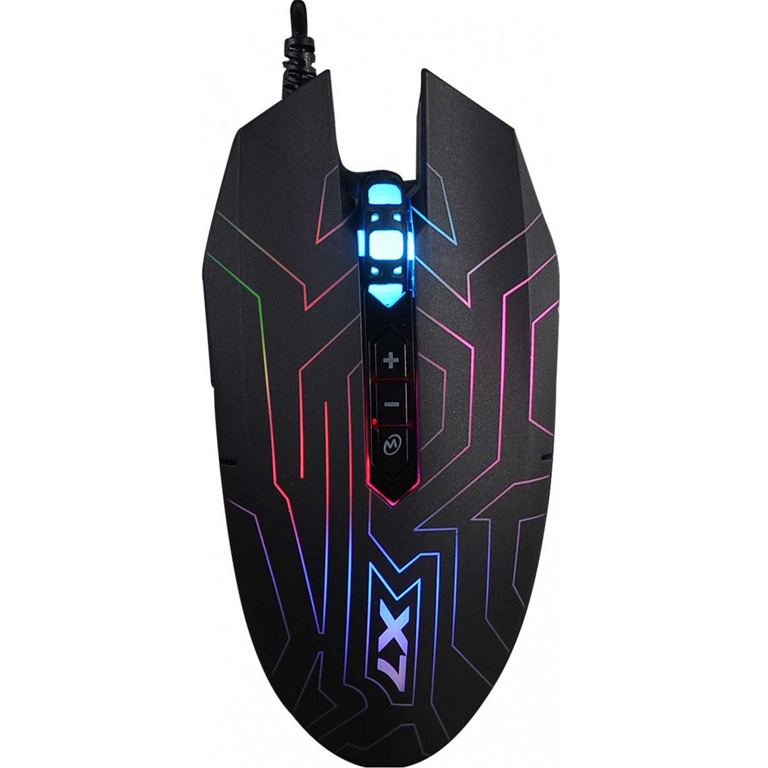 A4tech XGame X77 Maze Oscar Neon Gaming Mouse Illuminazione al neon 2400 DPI