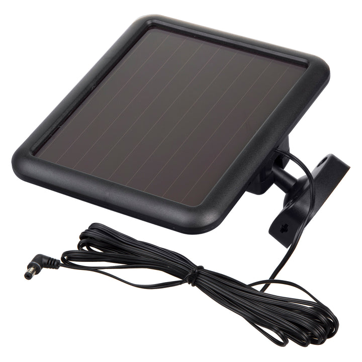 Maclean MCE442 Lámpara solar Foco LED con sensor de movimiento Lámpara solar de pared con sensor crepuscular Luz solar IP44 6W 360 Lumen 6000K